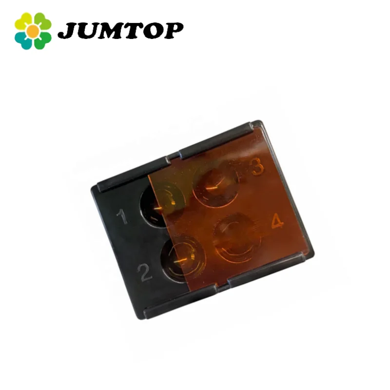 

JUMTOP 4 Holes Dental Material Shading Light Box Resin Mixing Well Light-Proof Storage Case