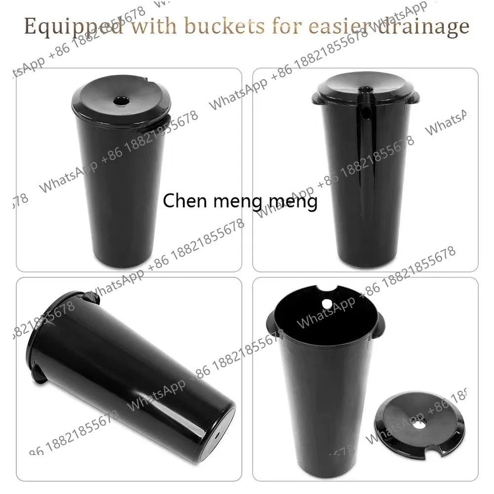 Bak cuci rambut portabel dari plastik, bak cuci rambut salon, bak cuci rambut plastik ABS, aksesoris barbershop