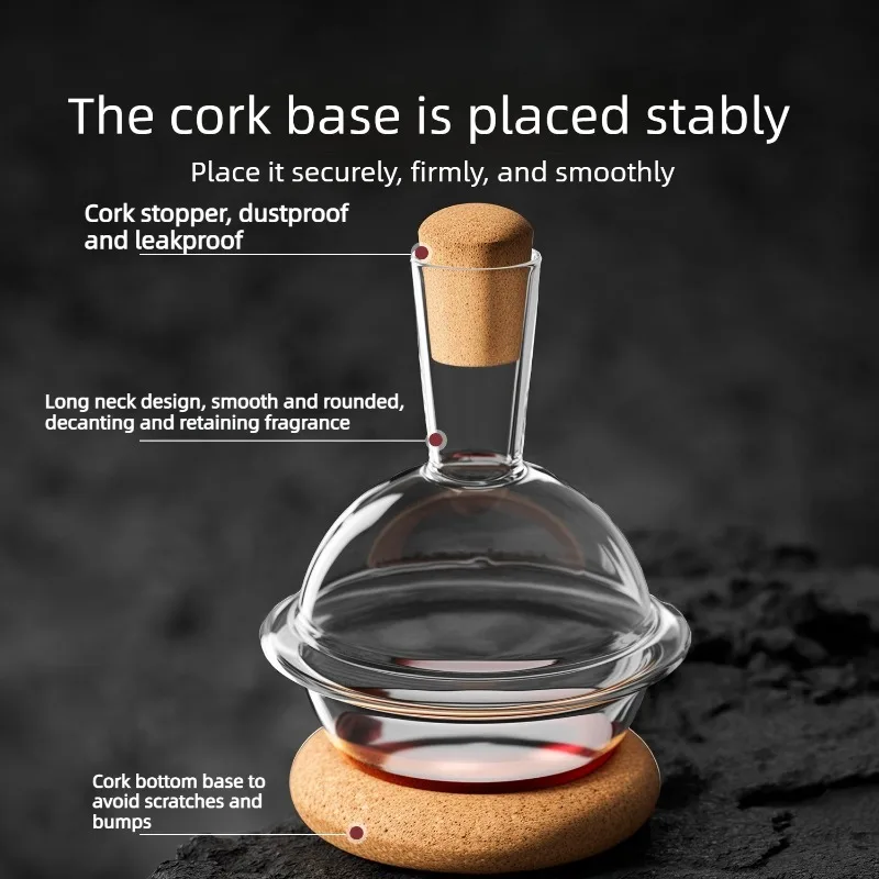 The Decanter Is Suitable for Home Scenes To Enhance The Flavor of Wine and Add Creative Charm To Dining Scenes