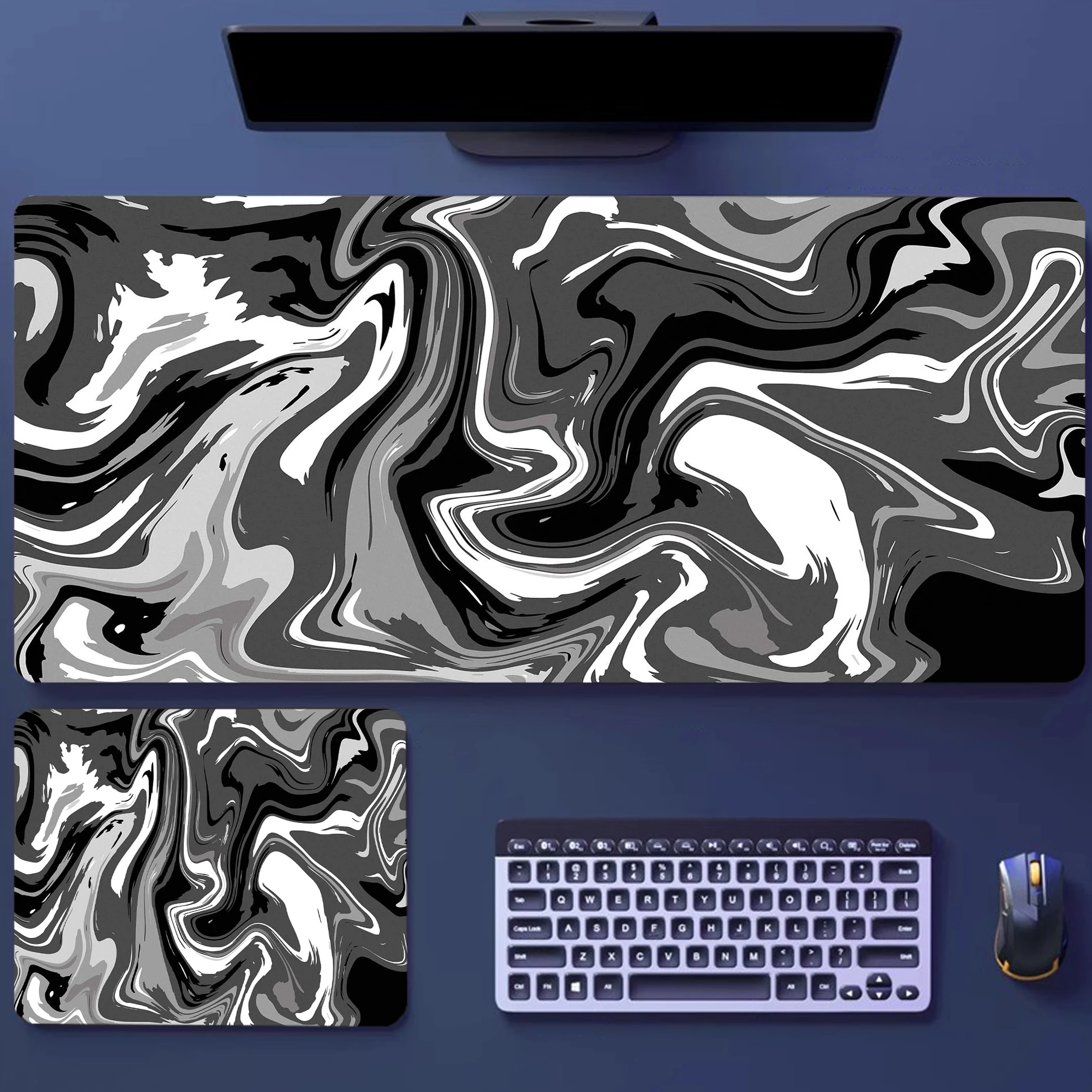 

Strata Liquid Desige Pc Gamer Mouse Pad Rubber Gaming Mousepad XXXL Large Rubber Desk Mat Keyboard Pads Speed Mouse Mat
