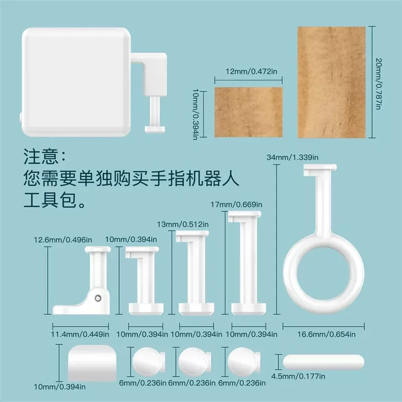 Bluetooth finger robot App remote control switch rebound button lazy artifact button remote control