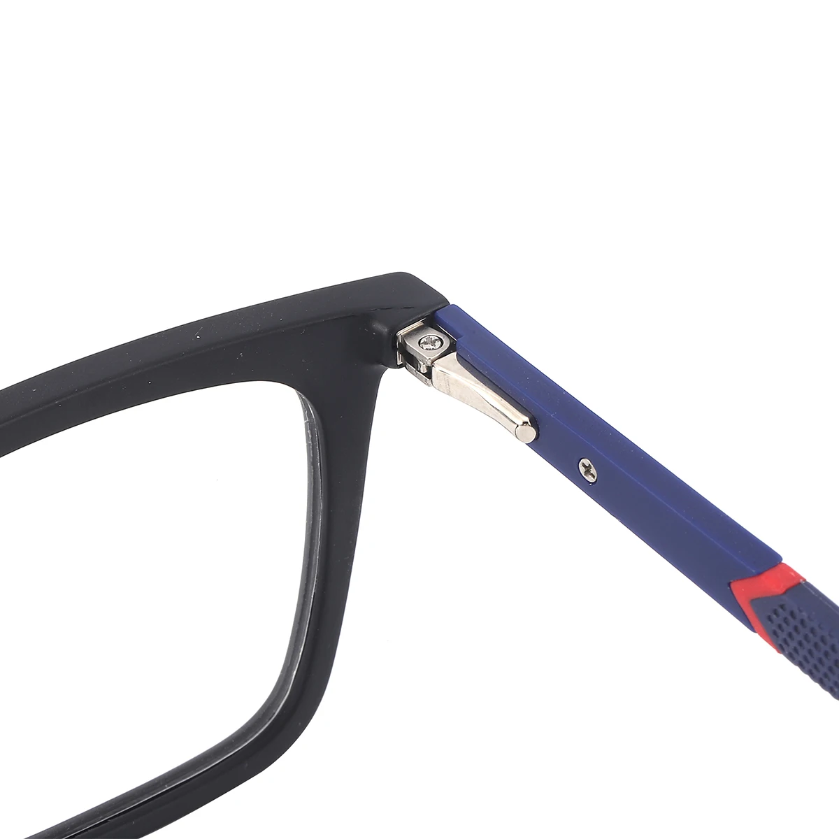 Colorful Full Rim Sports Glasses Frame Large TR90 Square With Spring Hinge For Prescription Lenses