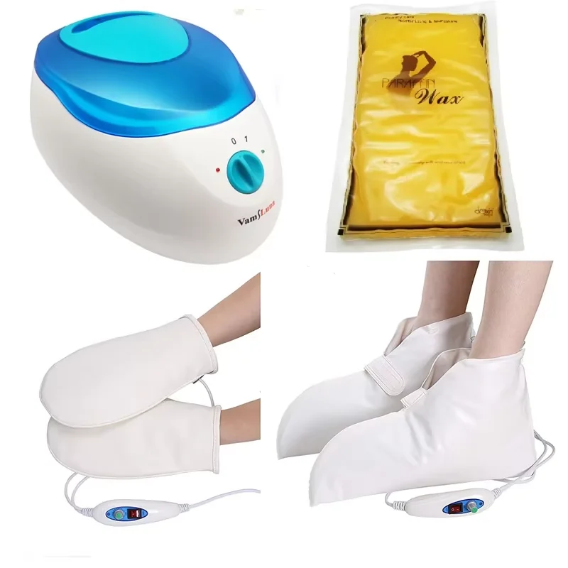 

Paraffin Bath Device Hot Wax Heater Warmer for Hands and Feet Nourishes Rough Dry or Stressed Skin for Home Beauty Salon Spa