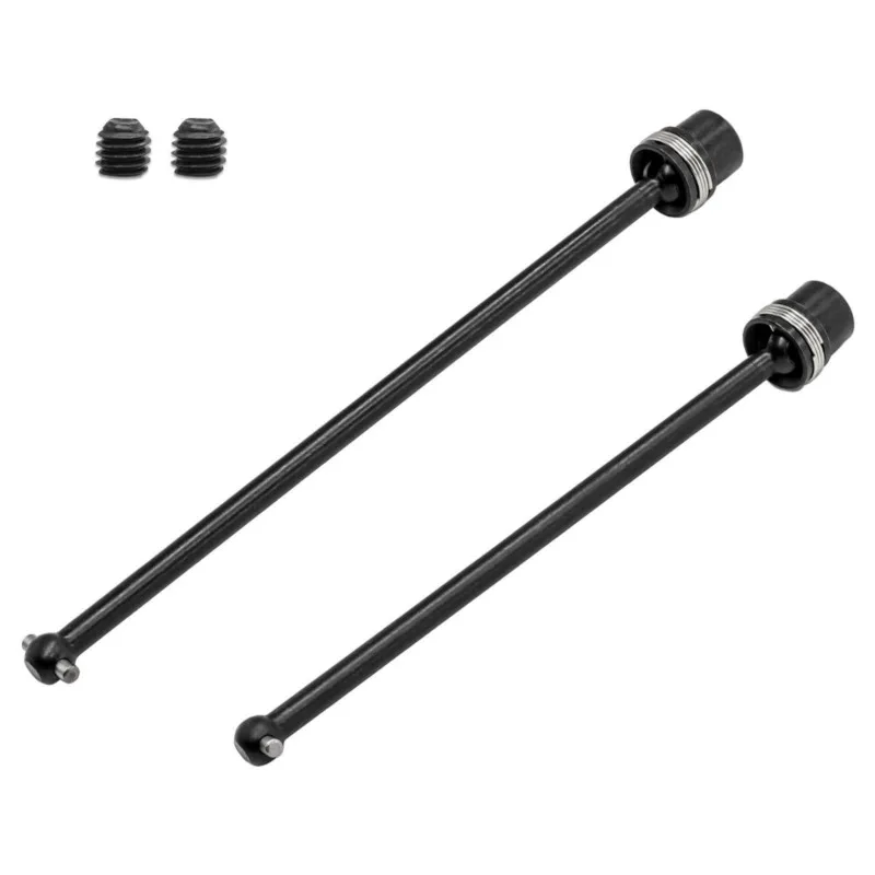 Excellent-RC Car Metal Drive Shaft CVD Kit With Catch Cup For 1/8 6S Black