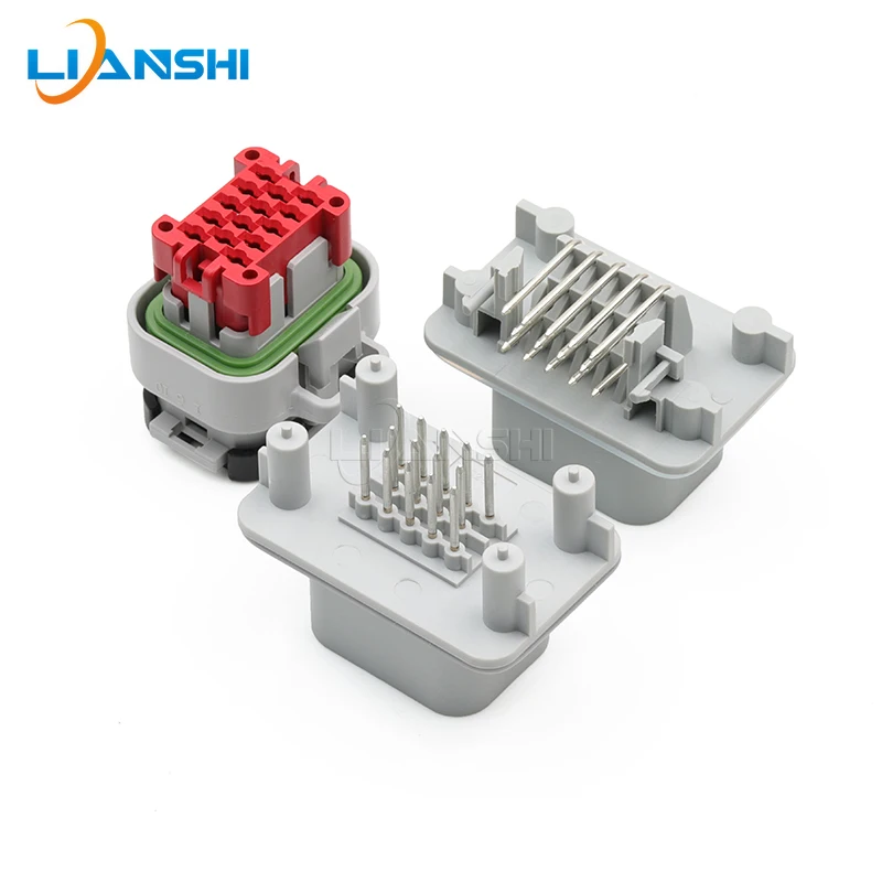 776273-4 New energy electric vehicle connector 14-pin plug 776262-4 Gray pin holder 776266-4