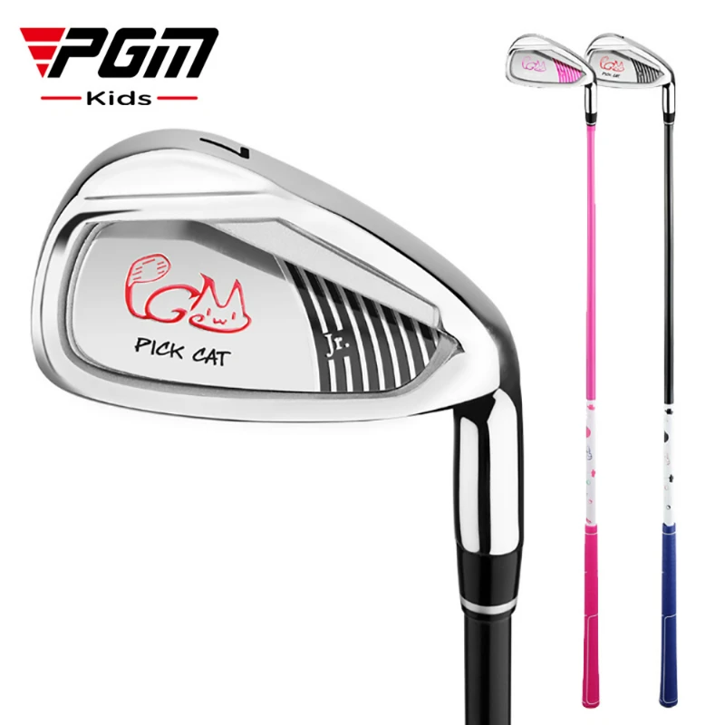 PGM Clubs Kids  Golf 7#  IRONS Right Handed Aluminum Alloy Head Children  for 3-12 Years Pole Carbon Shaft JRTiG007