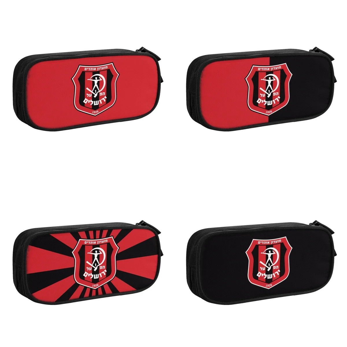 

Hapoel Jerusalem FC Big Capacity Pencil Pen Case Stationery Bag Pouch Holder Box Organizer for Teens Girls Adults Student