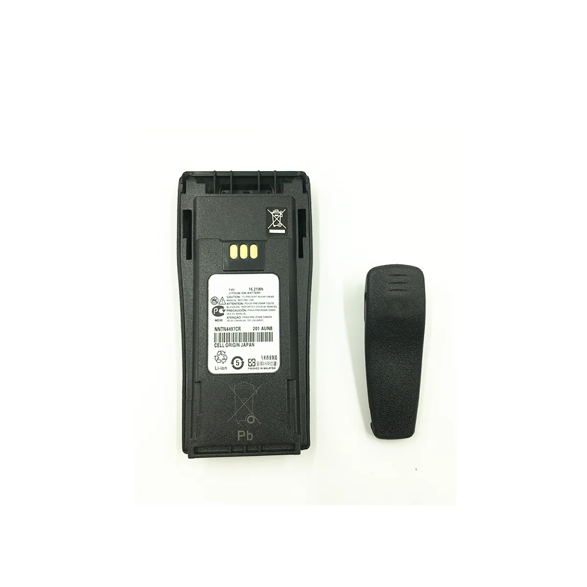 10Pcs NNTN4497 EP450 2200mAh Thick Li-ion Battery High Capacity For Motorola DEP450 CP140 CP040 CP200 CP380 GP3688