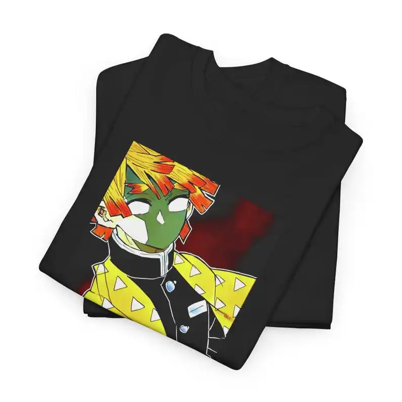 

Zenitsu Demon Slayer Graphic Anime Tee