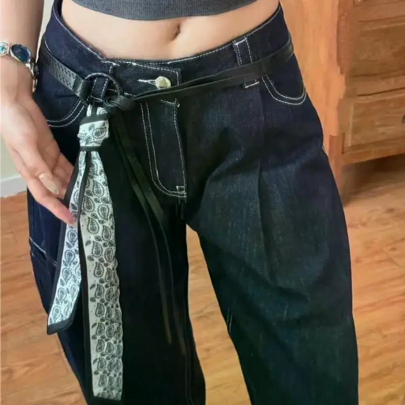 أزياء غير ثقب عقدة نمط أحزمة بو الجلود رقيقة حزام المرأة الجينز فستان ديكور حزام