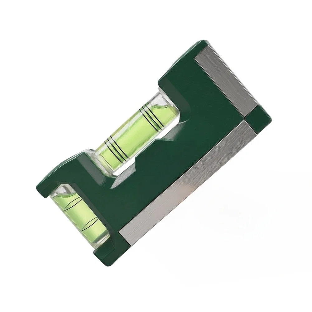 83mm Double Bubble Level With Magnetic Base For For Pipe Vertical Alignment And Horizontal Leveling In Industrial Settings