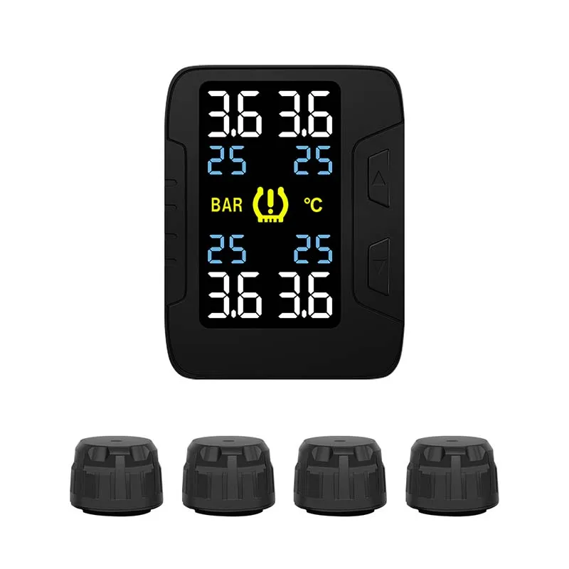 CAREUD 912HWF Wireless TPMS Sensors for SYLPHY QASHQAI VENUCIA Automotive Tire Pressure Monitoring System External Alarm