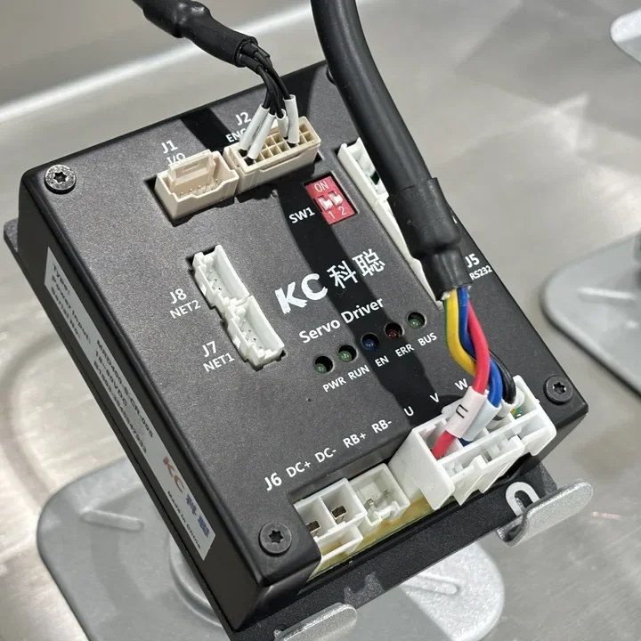NEWKCONBOT MRD600-S-CR-005 48V DC Integrated Servo Motor With Absolute Encoder 600W IP67 CANopen/RS232 For AGV Robotics