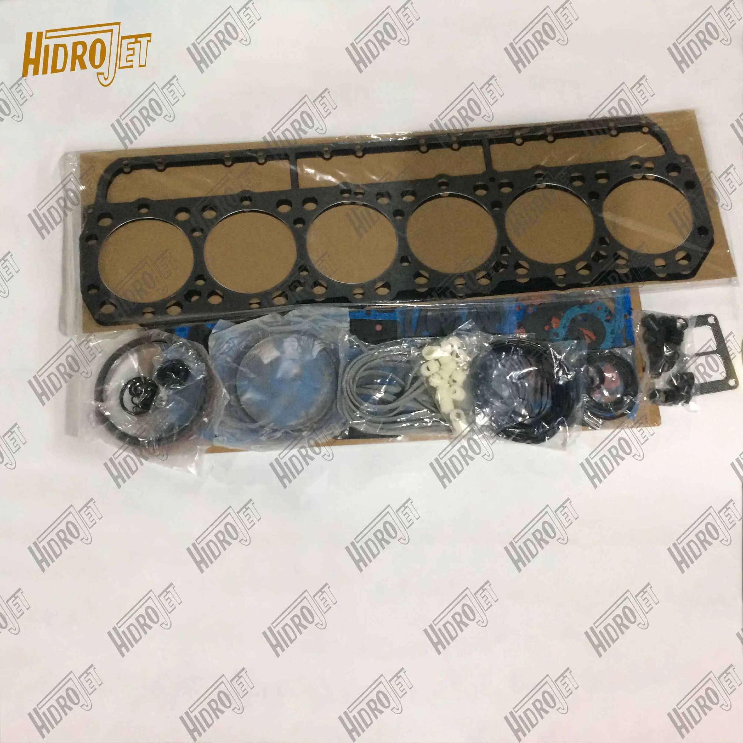 For Hidrojet Excavator Accessory Diesel Engine Gasket Kit 6i3066 Full Repair 6i-3066 For 3406