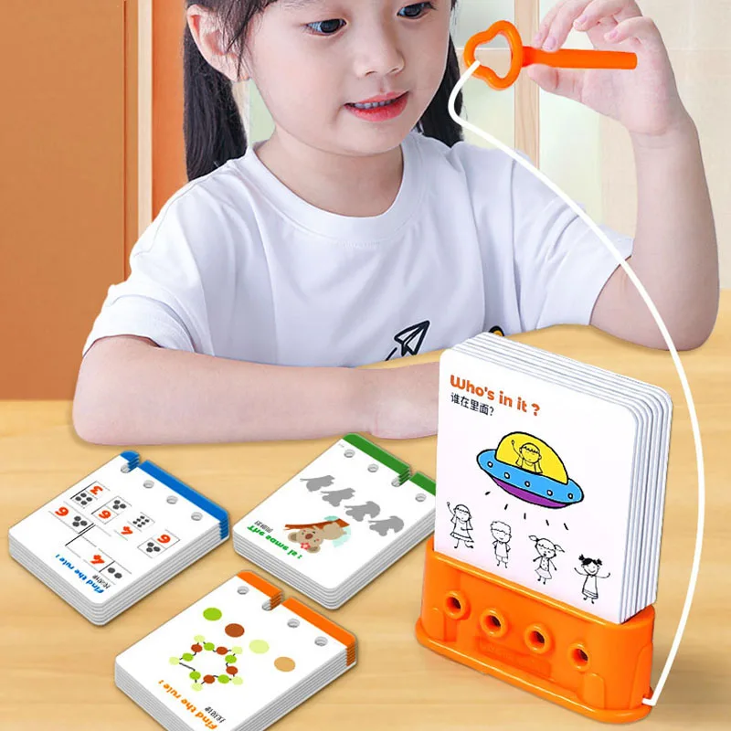 

Children Educational Learning Board Games Logical Thinking Training Shape Matching Cognitive Visual Sensory Play Montessori Toys