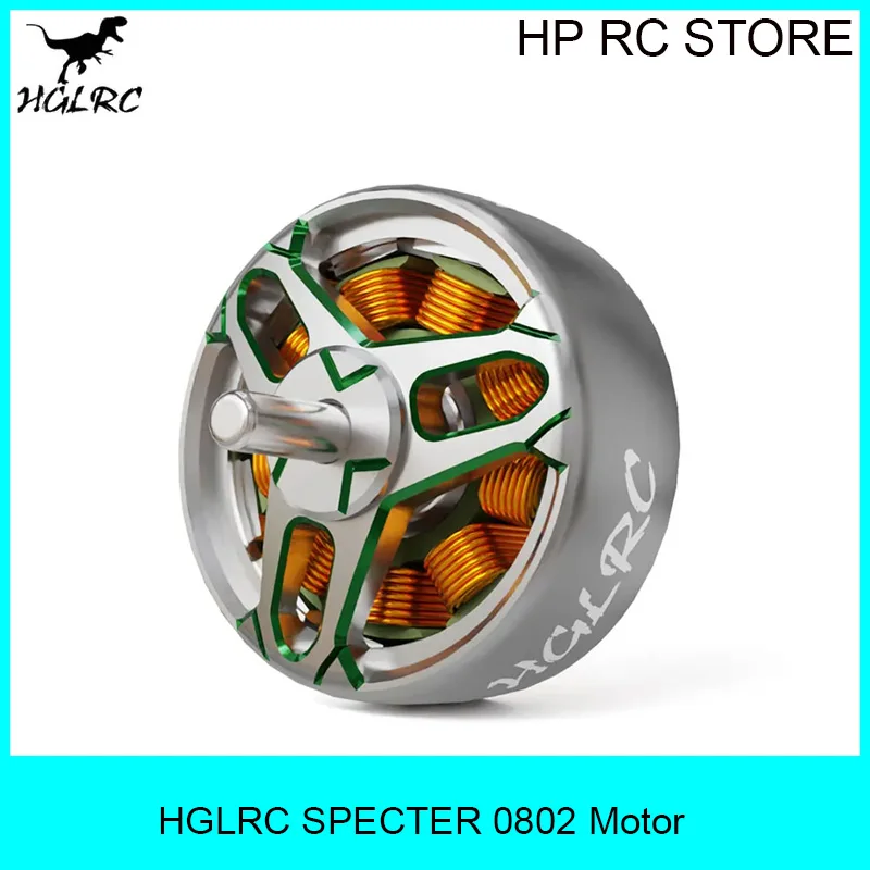 

HGLRC SPECTER 0802 Brushless Motor 21000KV 1S LIPO Compatible 31mm/41mm Propeller for Freestyle Tinywhoop Drone 4PCS FPV