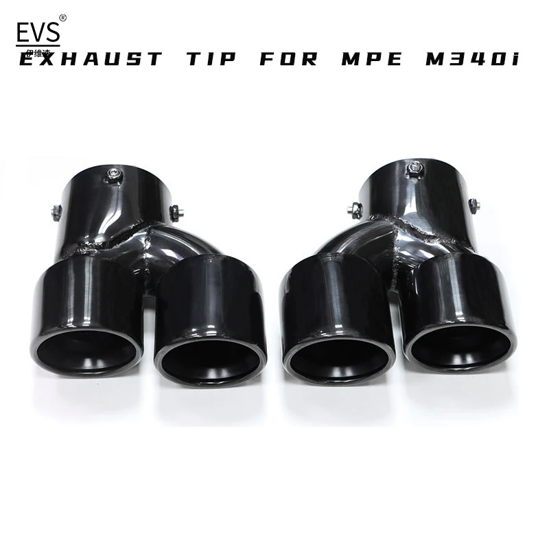 For BMW G20 G21 M340i MPE 2019 2020 M Quad Car Exhaust Pipe Exhaust Tip Performance Exhaust Muffler Tip Tailpipe Exhaust System