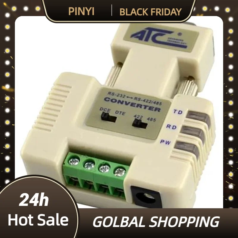 Genuine Hot Selling   Home ATC-105 Industrial Class Photoelectric Isolation Converter RS-232 TO RS-485/422 Passed CE and FCC