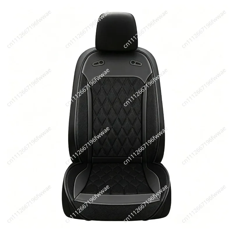 Universal 12V 24V Car Ventilated Seat Cushion, Air Cooler Pad with Powerful Fans, Summer Cooling Gel Mat for Driving Comfort