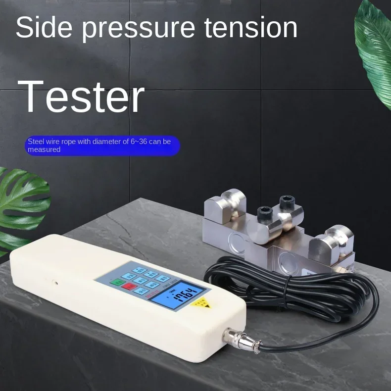 Side Pressure and Tension Meter Rope Dynamometer Tension Detector Dynamometer Tool Byes-HD-1T