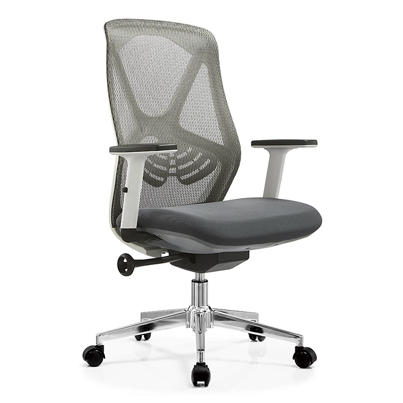 Modern New High Quality Comfortable Boss Chair Aluminum Standard Adjustable Chair With Footrest Luxury Furniture Office Chairs