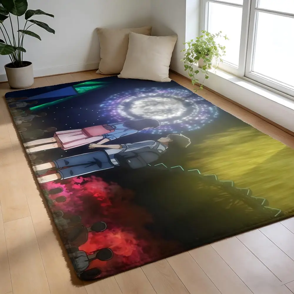 

Floor Mat Soft Flannel Rug Non-Slip Absorbent Mat for Bathroom Bedroom Home Decor T-Tsuki GA Kirei