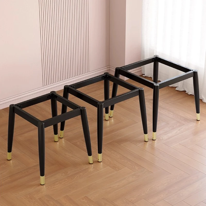 

Industrial Metal Table Base Heavy Duty Desk Frame Universal Replacement Feet for Furniture Dining Tables Support Frame