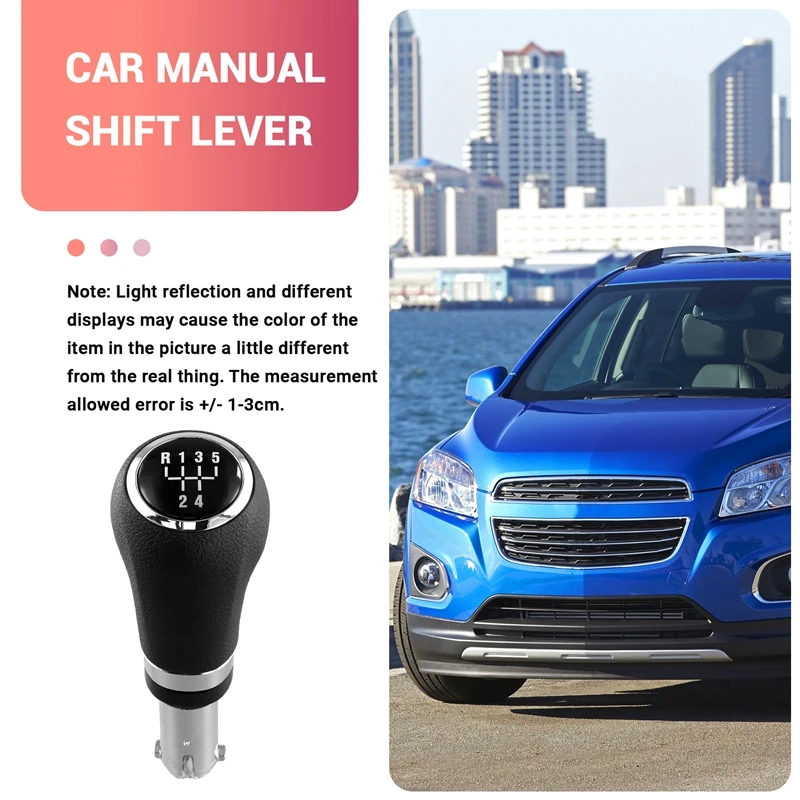 Car Shift Hand Ball Gear Lever Head Gear Shift Handle For Chevrolet Trax 2011-2020