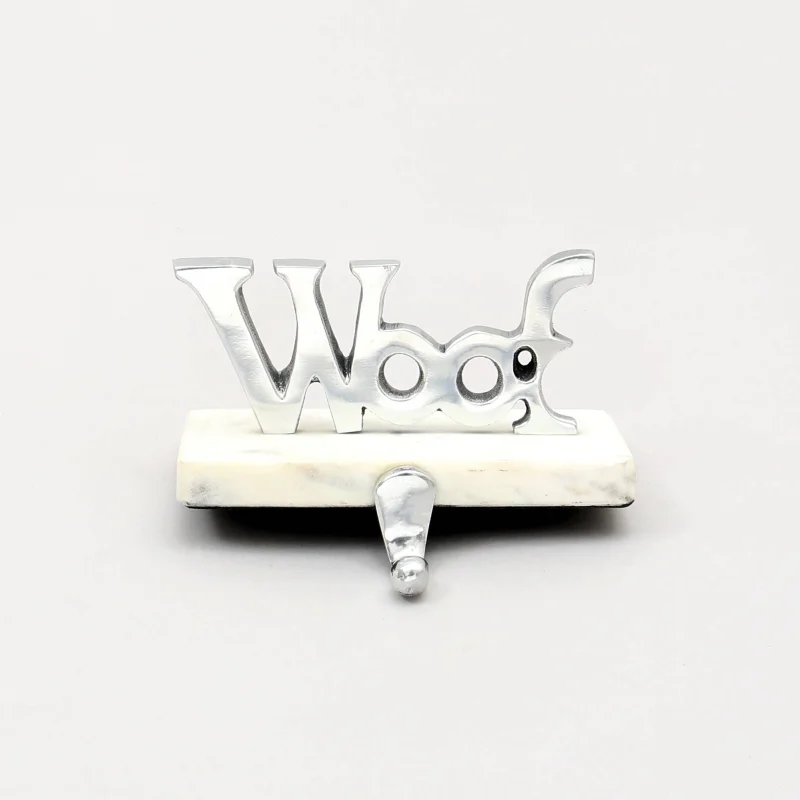 대리석 & 샤이니 폴리쉬 스타킹 홀더 - Woof Design