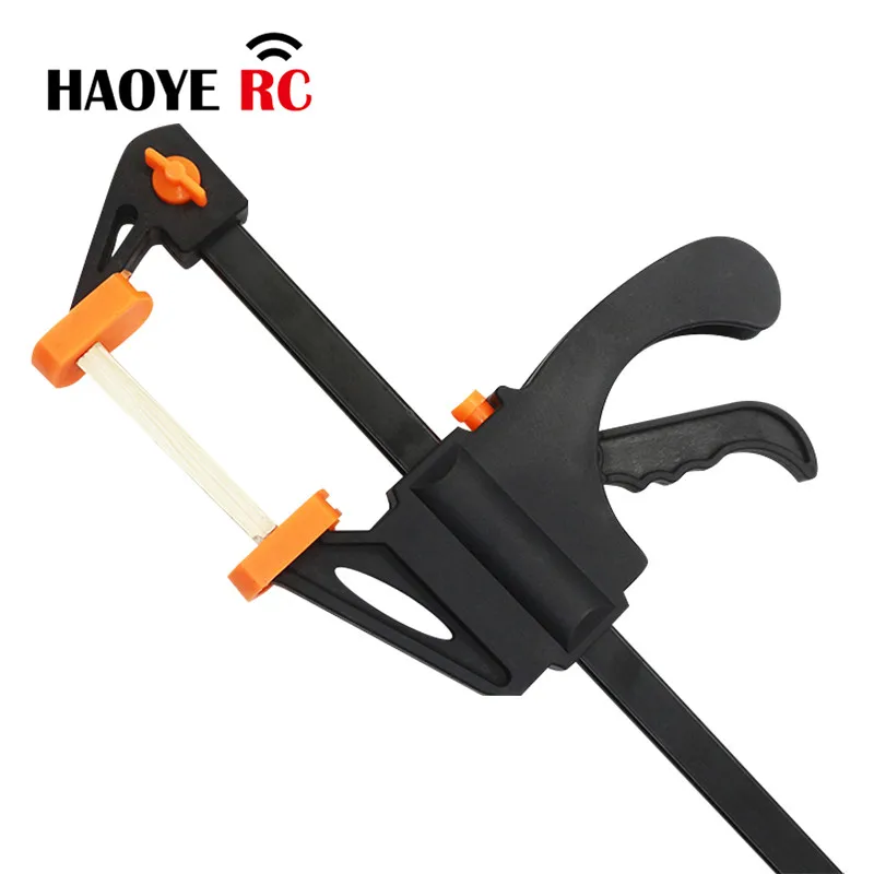 2pcs Woodworking Work Bar Mini F Clamp Clip Set Hard Quick Ratchet Release Clip DIY Carpentry Hand Tool Gadget Woodworking Clamp