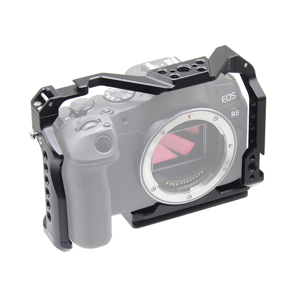 Canon EOS R8 Camera Cage Rig Kit with Top Handle