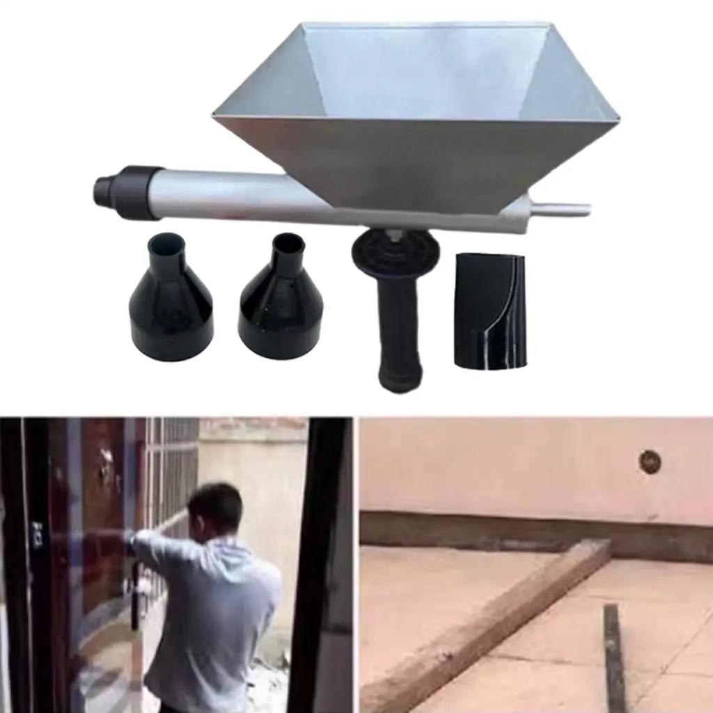 Hand-Held Cement Mortar Sprayer Wall Plaster Sprayer with Nozzles for Bricks