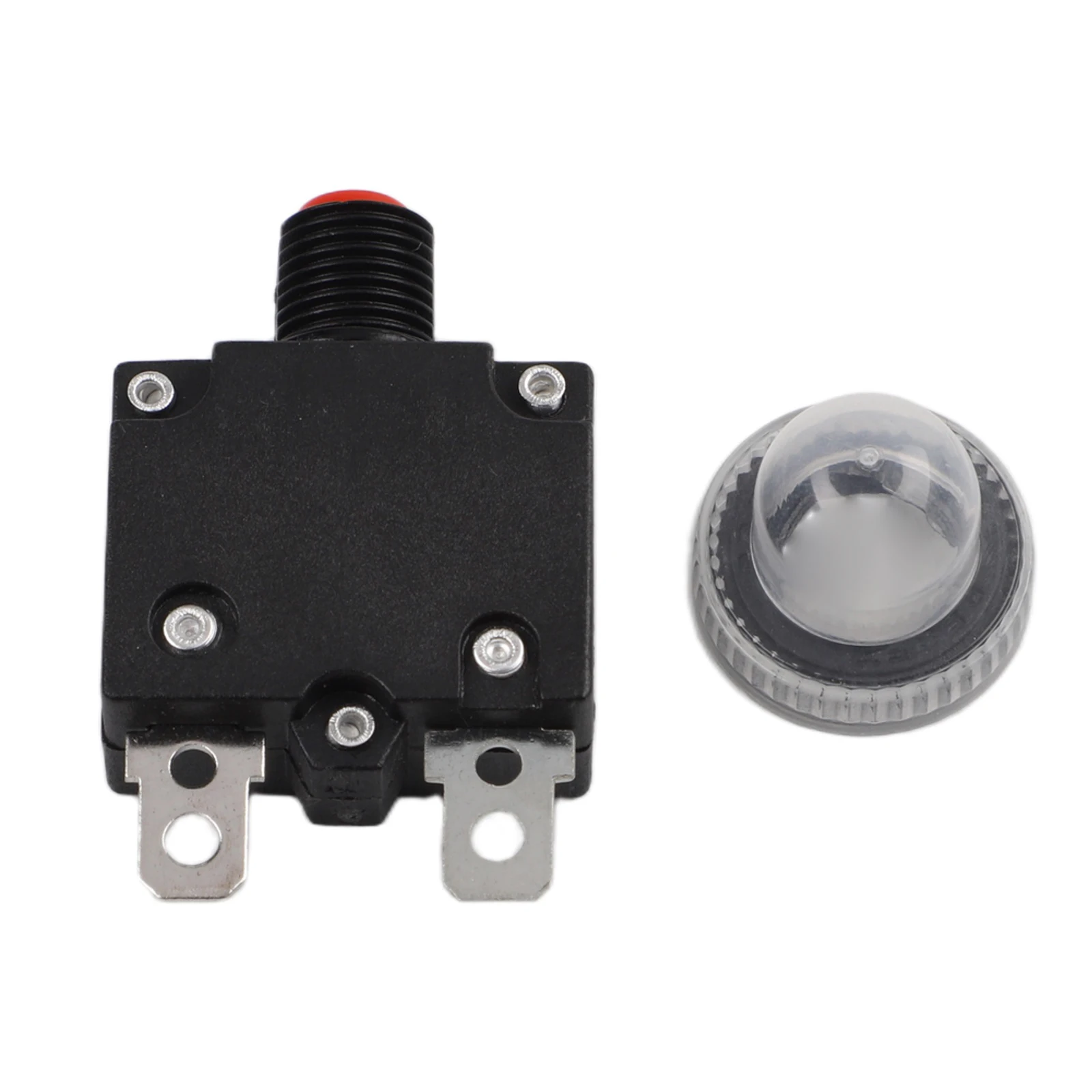 20A Circuit Breaker Overload Switch with Fuse and Protective Cover for Electrical Line Safety and Operational Convenience