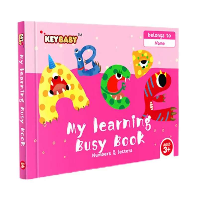 

Preschool Busy Book Portable Sensory Learning Toys Portable Preschool Toys Sensory Activities Educational Sticker Book Travel To