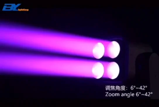 Рисунок 6 - 4*60 Вт Dmx512 Rgb Zoom Dj Disco