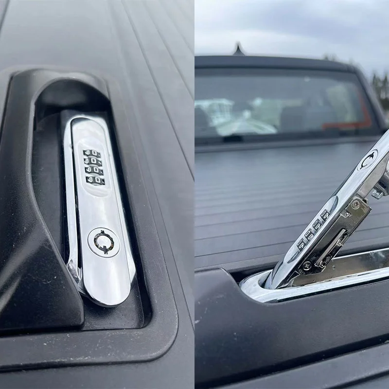 Car Parts Roller Lid up Pick up Truck Aluminium Alloy Tonneau Cover for Chevrolet Silverado 6