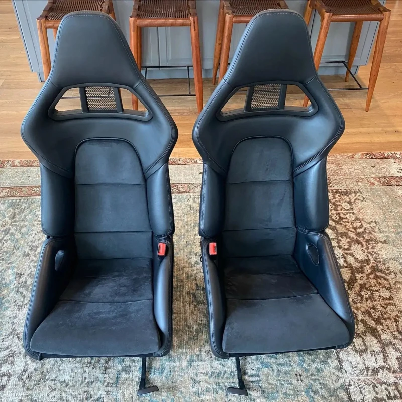 Hot Selling Velvet Carbon Racing Seats Interior Modification Accessories