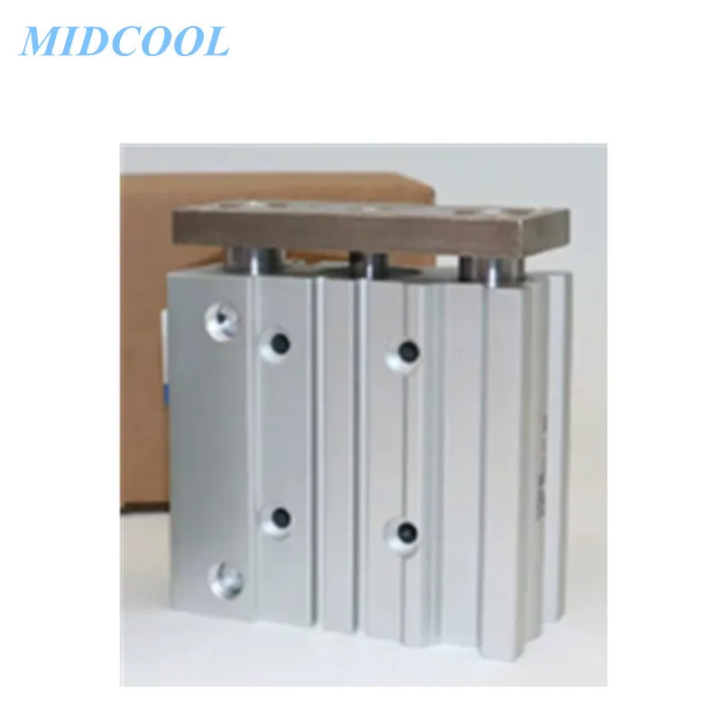 

Compact Guide Cylinder High Precision Ball Bushing MGP MGPA MGPA50 Stroke 25 30 40 50 75 100 125 150 175 200 250mm