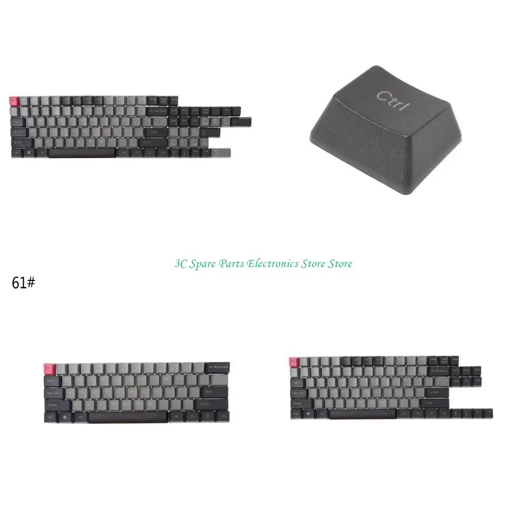 

SZ Gaming Mechanical Keyboard Black смешанный Dolch Lose Pbt 104 61