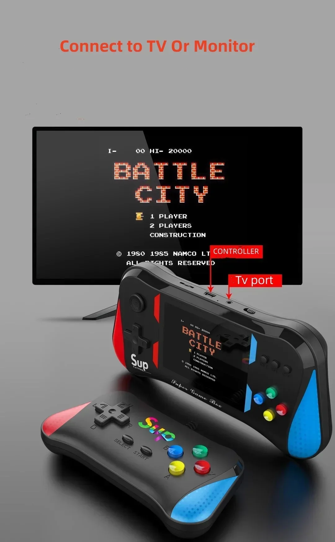 Children\'s Game Console Palm Retro Old Game Machine Children\'s Toys Nostalgic Classic MINI X7M Playtation