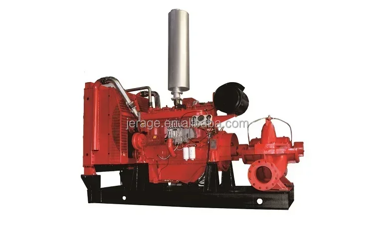 High Efficiency Firefighting Pump System Electric Fire Fighting Pumps