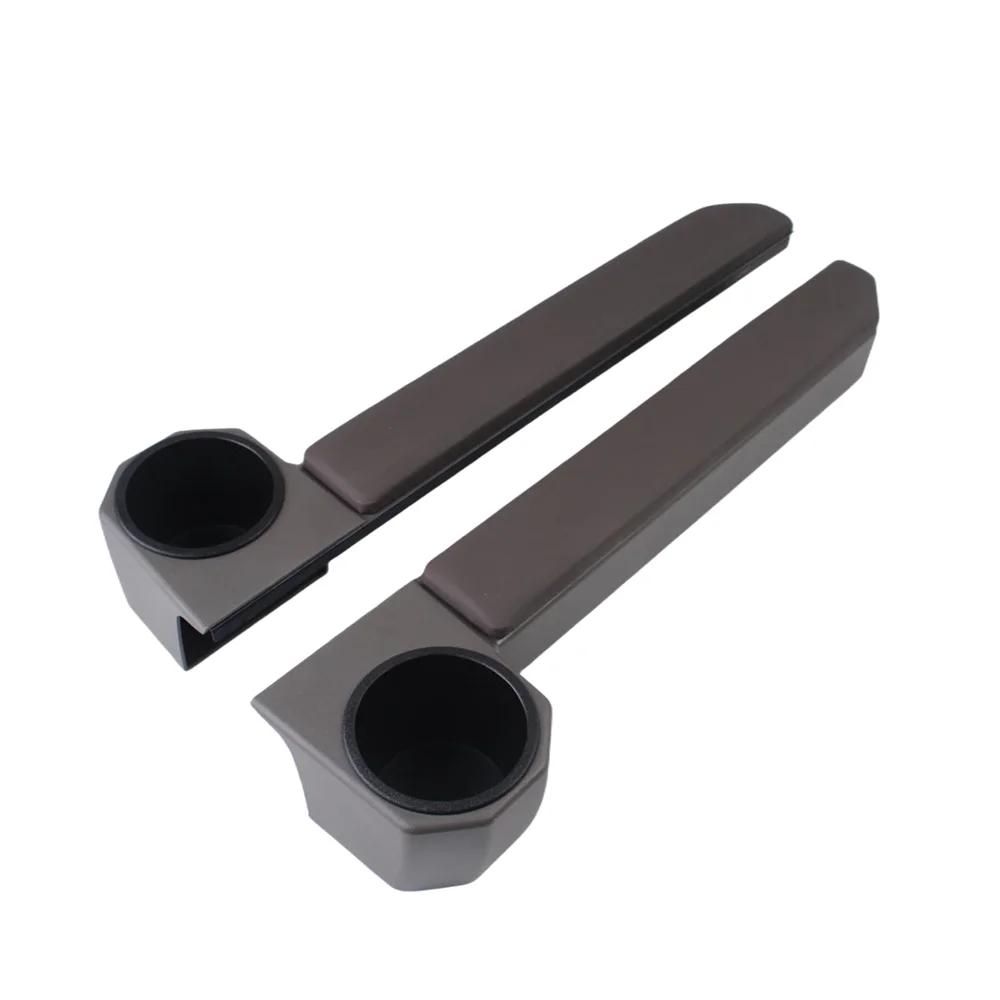 Car Accessories 2PcCar Cup Holder Door Armrest Organizer Trim For Toyota Land Cruiser 70 Series LC70 75 76 78 79 FJ70 FJ78 FJ79