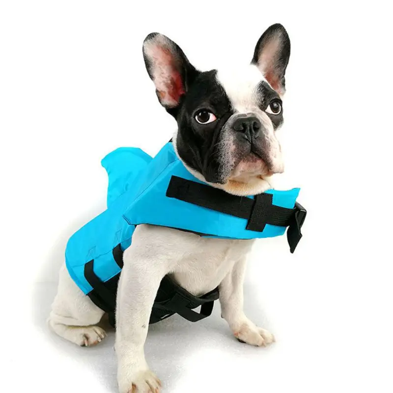 Dog Life Jacket Dog Lifesaver Vests with Rescue Handle Dogs Pet Safety Swimsuit Preserver for Swimming Pool Beach Boating