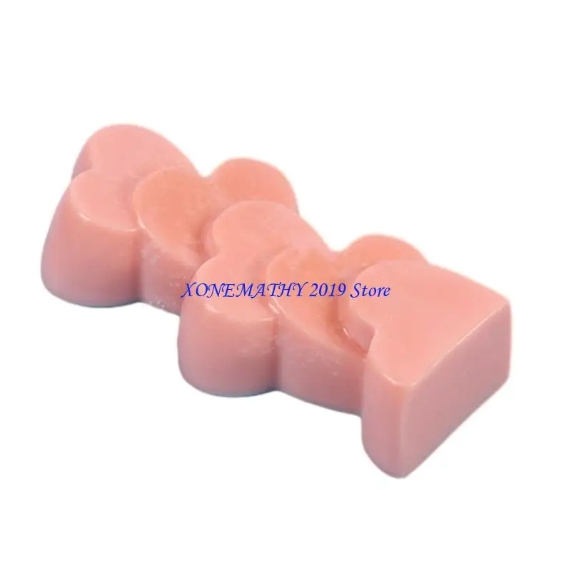 F42F Cactus Heart Flower Silicone Mold DIY Crafts Plasters Mold DIY Scented Decoration Tool Table Ornament Mold