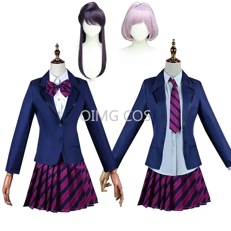 

Komi Can't Communicate Komi Shoko Osana Najimi Cosplay Costume Women Outfits Shirt Tie Short Wig Neck Anime Uniform Halloween