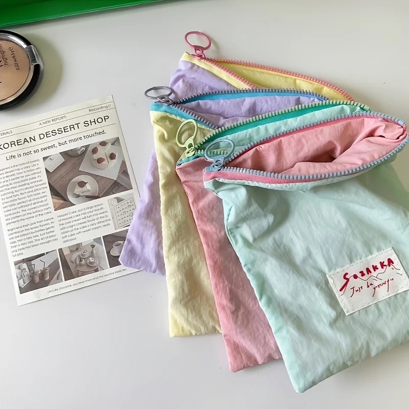Storage Bag, Cosmetic Bag, Convenient Thin Lipstick Storage Bag, Sanitary Napkin Bag, Travel Bag, Coin Purse, Toiletry Bag