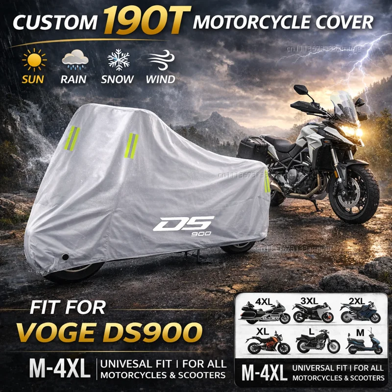 

Чехол для мотоцикла Voge DSX 900 DS900X 900 DSX 2024, водонепроницаемый, сверхпрочный, для улицы, защита от дождя, пыли и солнца