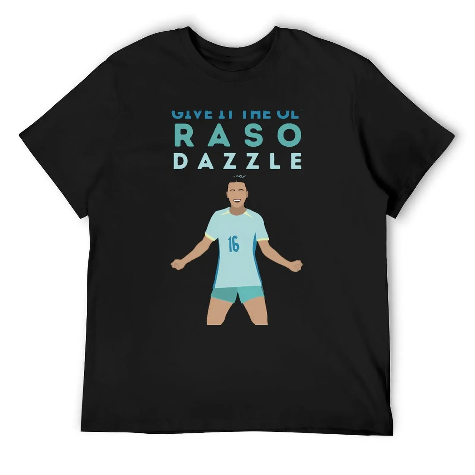 

Hayley Raso Matildas Soccer Football T-Shirt T-shirts man oversizeds quick drying custom t-shirts mens white t shirts