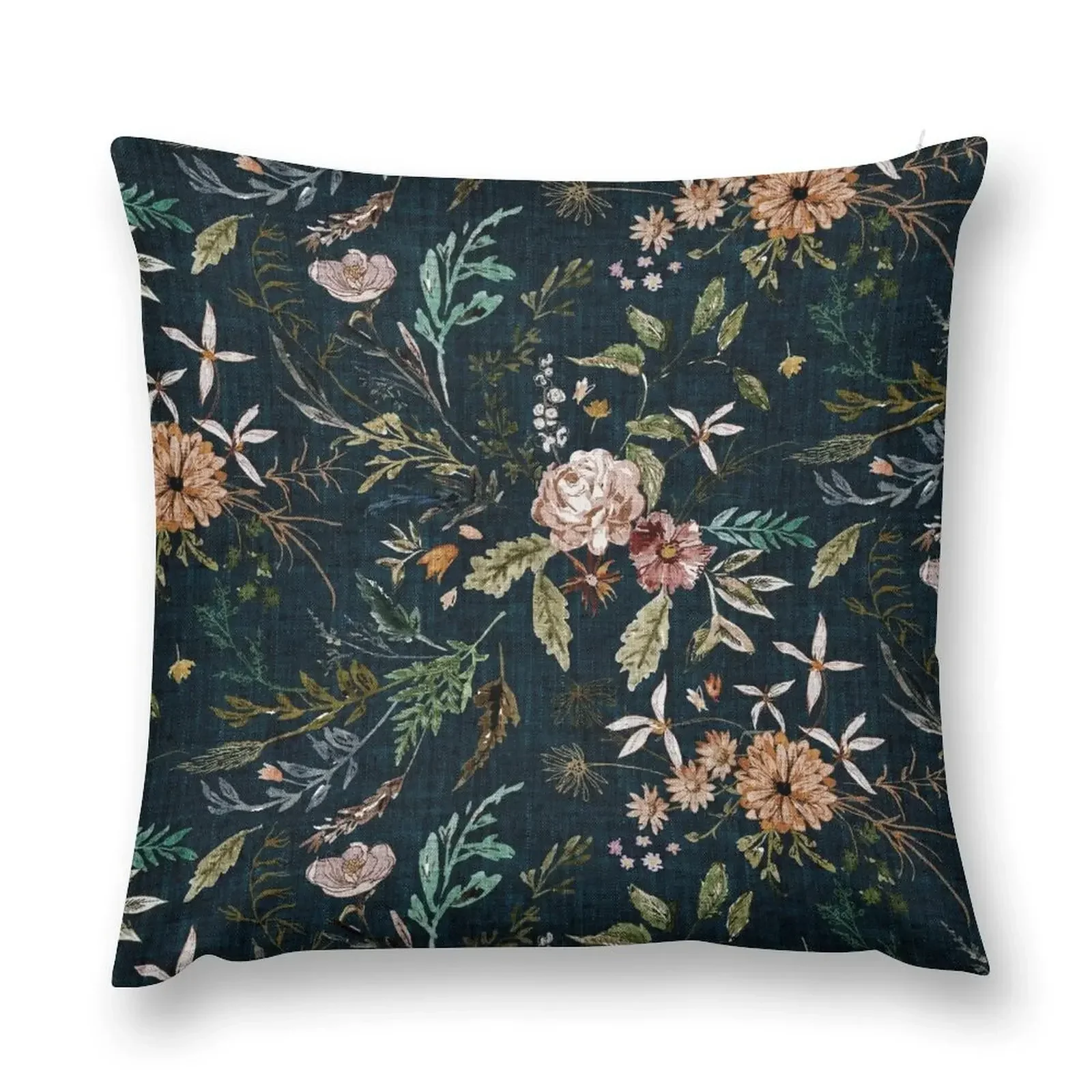 

Delilah (summer/teal) Throw Pillow Plaid Sofa Cushion Cover pillow