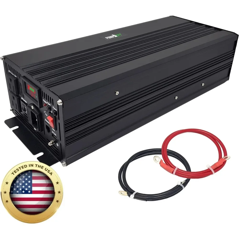 2000W Sump Pump Battery Backup System,Superior Home Silent Sump Pump Backup Power Supply with Intelligent Cooling